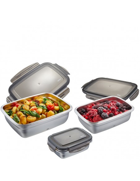 Zestaw 3 pojemników PREPPO