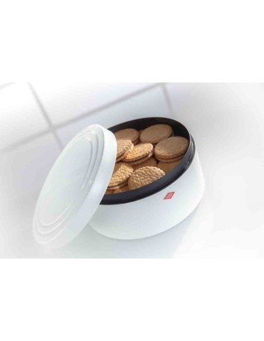 Pojemnik na pieczywo okrągły biały mat Classic...