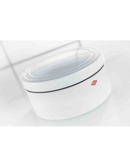 Pojemnik na pieczywo okrągły biały mat Classic Line