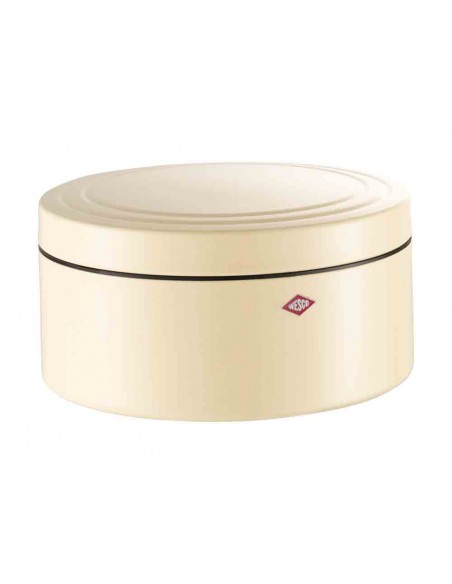 Pojemnik na pieczywo okrągły beżowy Classic Line