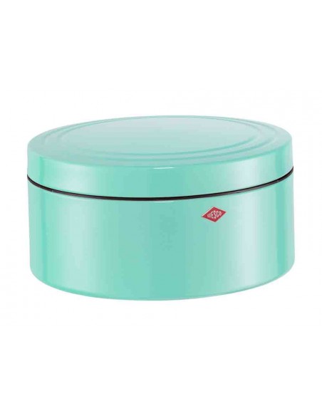 Pojemnik na pieczywo okrągły miętowy CL