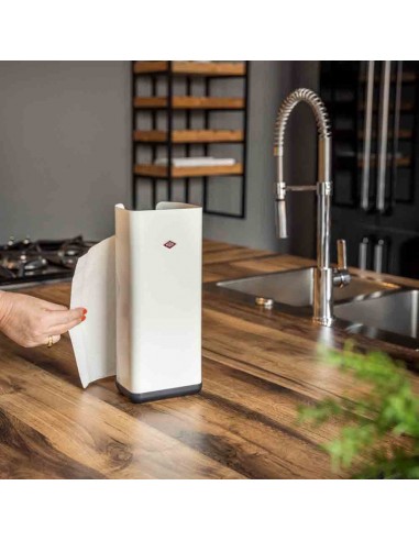 Stojak kwadratowy na papier szary MATT