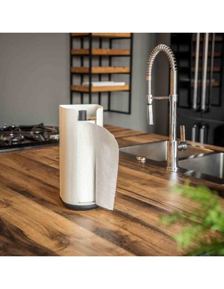 Stojak kwadratowy na papier grafit MATT