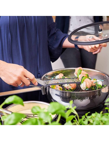 Łopatka perforowana długa 32cm z silikonem - Roesle