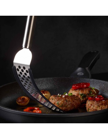 Łopatka perforowana długa 32cm z silikonem - Roesle