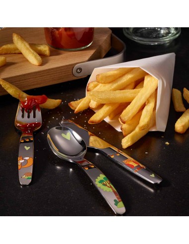 ROESLE - Zestaw 4cz. sztućców dla dzieci Waldfreu