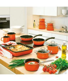 RIESS - Garnek wysoki 24cm Corall