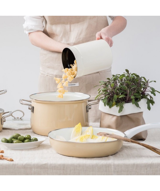 RIESS - Garnek wysoki 24cm Cappuccino