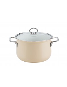 RIESS - Garnek wysoki 24cm Cappuccino