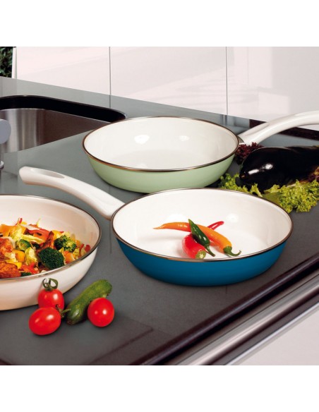 RIESS - Garnek wysoki z pokrywą 2,0 16cm Aquamarin