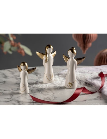 Leonardo - figurka Aniołek prezent 9cm STELLA