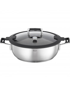 ROESLE - Brytfanna do gotowania na parze z pokrywą 28cm... 2