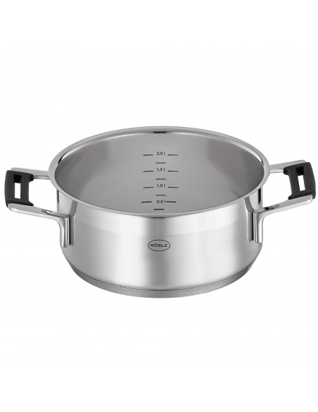 ROESLE - Garnek niski 20cm Silence Pro