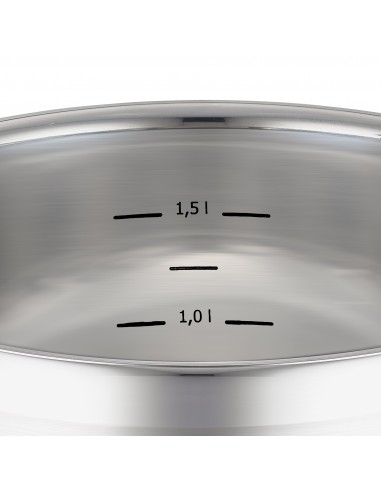 ROESLE - Garnek wysoki z pokrywą 16cm CHARM