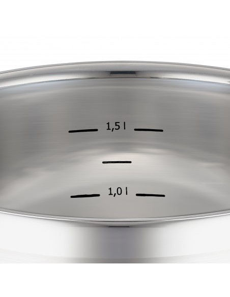 ROESLE - Garnek wysoki z pokrywą 16cm CHARM