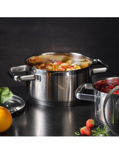 ROESLE - Garnek wysoki z pokrywą  20cm CHARM