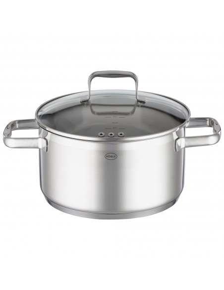 ROESLE - Garnek wysoki z pokrywą  24cm CHARM