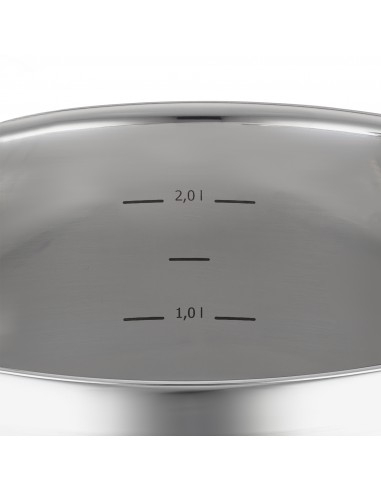 ROESLE - Garnek niski z pokrywą 20cm CHARM