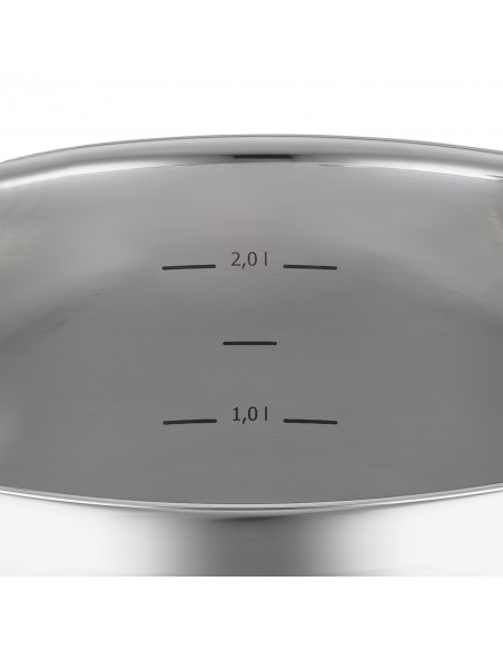 ROESLE - Garnek niski z pokrywą 20cm CHARM