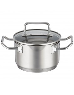 ROESLE - Garnek wysoki z pokrywą  16cm EXPERTISO