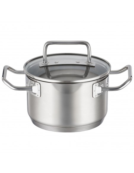 ROESLE - Garnek wysoki z pokrywą  16cm EXPERTISO