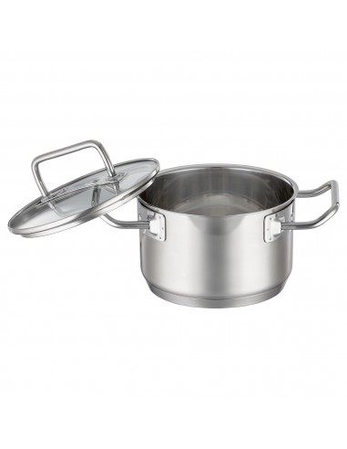 ROESLE - Garnek wysoki z pokrywą  16cm EXPERTISO