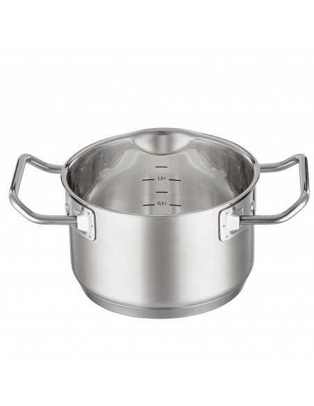 ROESLE - Garnek wysoki z pokrywą  16cm EXPERTISO