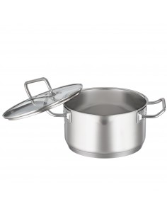 ROESLE - Garnek wysoki z pokrywą  20cm EXPERTISO 2