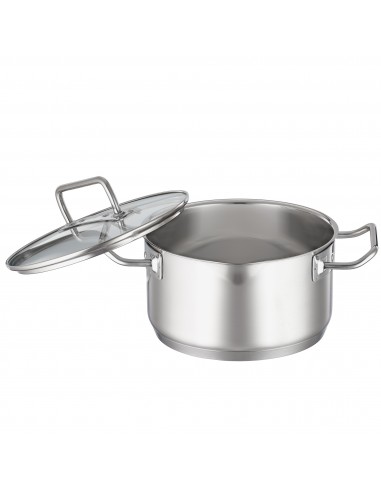 ROESLE - Garnek wysoki z pokrywą  20cm EXPERTISO