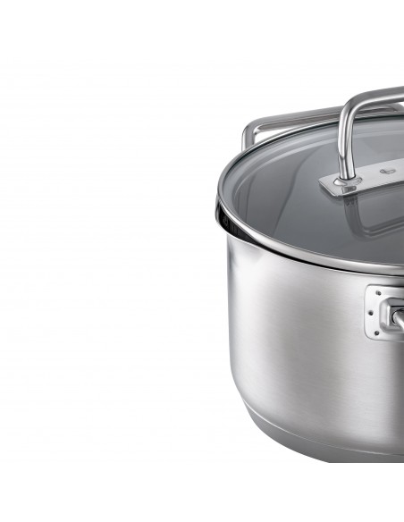 ROESLE - Garnek wysoki z pokrywą  20cm EXPERTISO