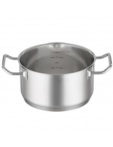 ROESLE - Garnek wysoki z pokrywą  20cm EXPERTISO