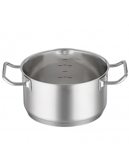 ROESLE - Garnek wysoki z pokrywą  20cm EXPERTISO