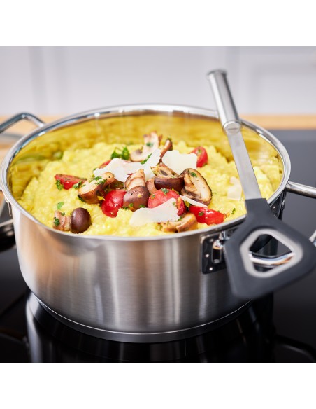 ROESLE - Garnek wysoki z pokrywą  20cm EXPERTISO