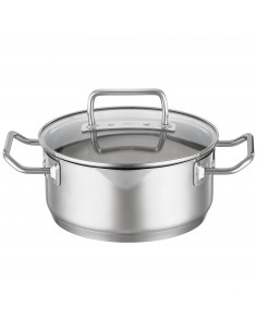 ROESLE - Garnek niski z pokrywą  20cm EXPERTISO