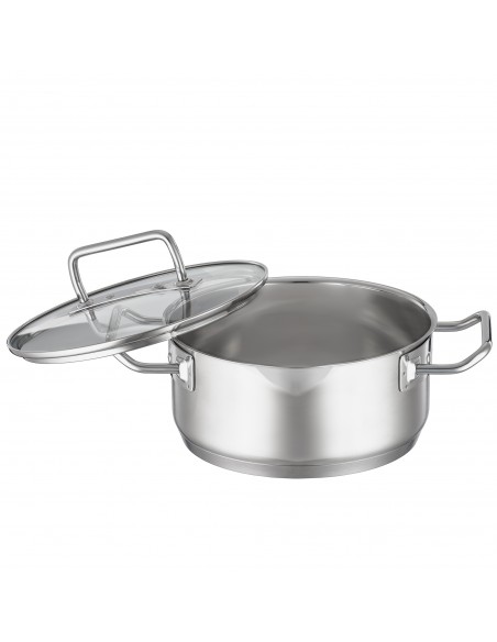 ROESLE - Garnek niski z pokrywą  20cm EXPERTISO