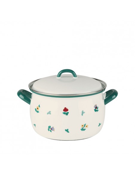 RIESS - Garnek wysoki 3,5l 20cm GMUNDNER Streublumen