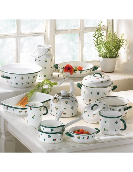 RIESS - Garnek niski 1l 16cm GMUNDNER Streublumen