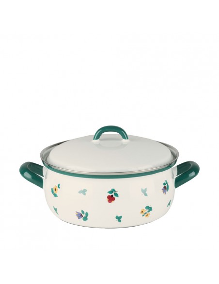 RIESS - Garnek niski 1,5l 18cm GMUNDNER Streublumen