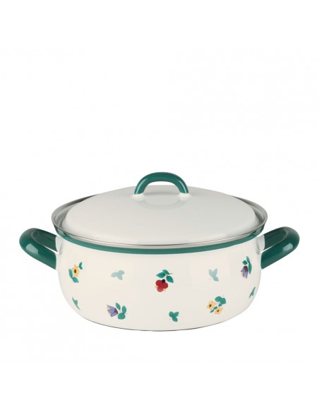 RIESS - Garnek niski 2l 20cm GMUNDNER Streublumen