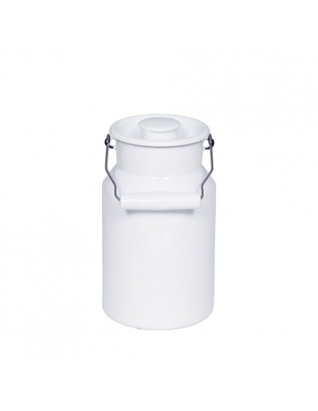 RIESS - Kanka do mleka ceramiczna wąska 1l Classic WEISS