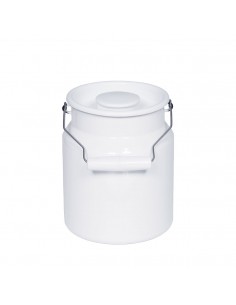 RIESS - Kanka do mleka ceramiczna szeroka 2l Classic WEISS