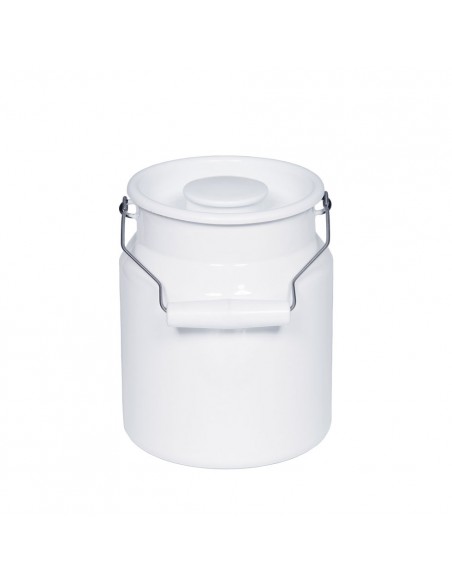 RIESS - Kanka do mleka ceramiczna szeroka 2l Classic WEISS