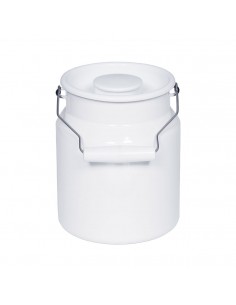 RIESS - Kanka do mleka ceramiczna szeroka 3l Classic WEISS