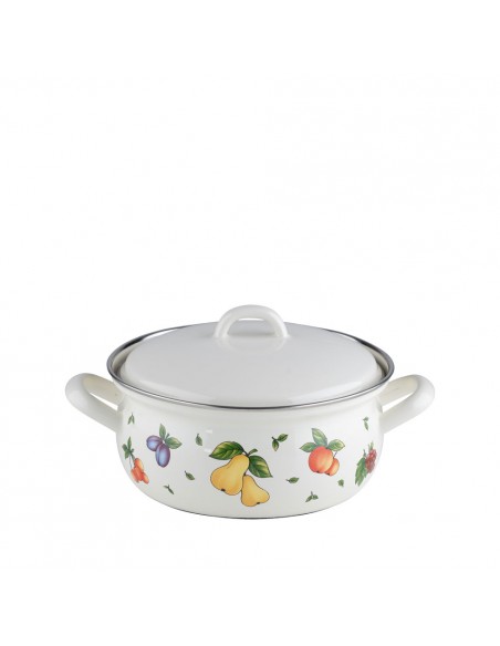 RIESS - Garnek niski 1l 16cm Fruit Garden