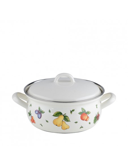 RIESS - Garnek niski 1,5l 18cm Fruit Garden