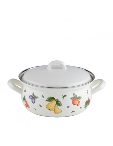 RIESS - Garnek niski 2l 20cm Fruit Garden