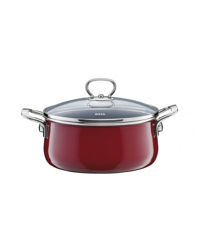 RIESS - Zestaw garnków 3cz. Rosso