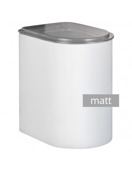 Pojemnik metalowy 2,2l LOFT biały MATT Wesco