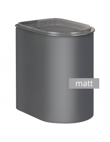 Pojemnik metalowy 2,2l LOFT grafitowy MATT Wesco