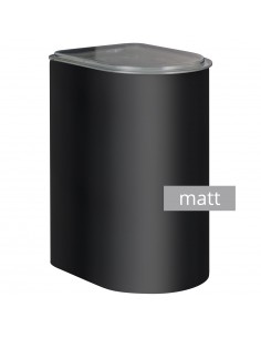 Pojemnik metalowy 3l LOFT czarny MATT Wesco